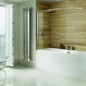 250mm Panel with Curved Rail