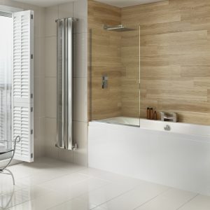 8mm Square Top Fixed Panel
